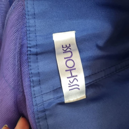JJ's House Dress New Organza Event Dress Royal Blue Purple Size M
