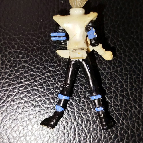 Yu-Gi-Oh Kaiba Mattel Mini φιγούρα 2" μεταχειρισμένη, vintage 1996, χωρίς κάπα
