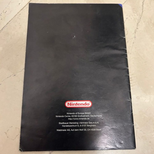 The Legend of Zelda Ocarina of Time manual used, German, Nintendo 64