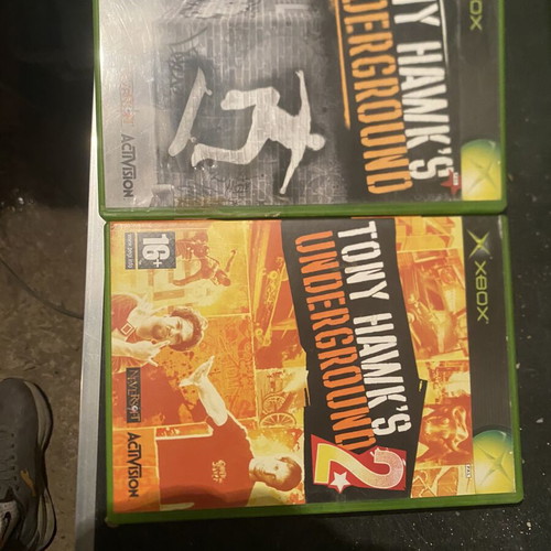 Tony Hawk's Underground 1 and 2 Xbox games