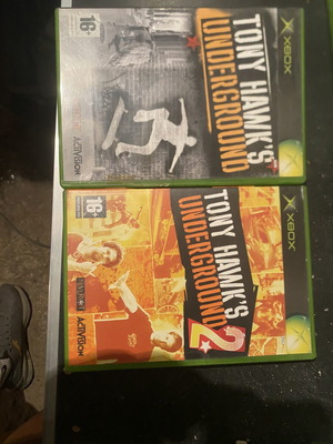 Tony Hawk's Underground 1 and 2 Xbox games
