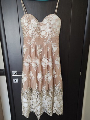 Dezavu pink dress size L like new
