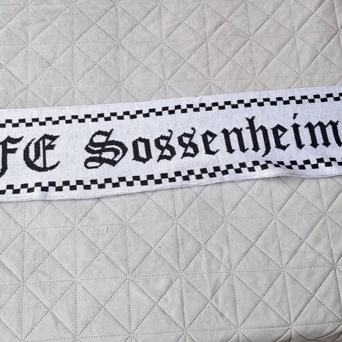 Original fan scarf of Eintracht Frankfurt – CF E Sossenheim ’75