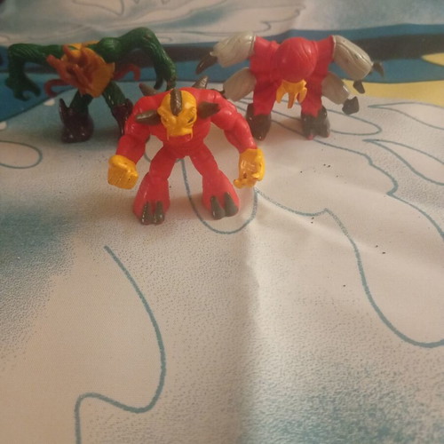 Gormiti 1st Series figures used, good condition