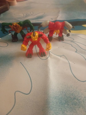 Gormiti 1st Series figures used, good condition