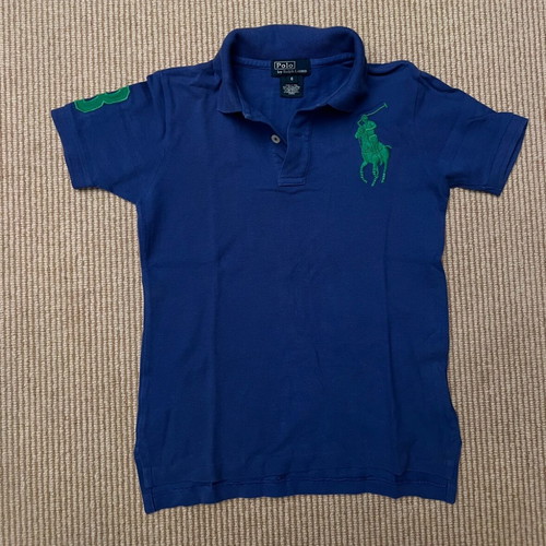 Ralph Lauren polo T-shirt 6 years like new, blue