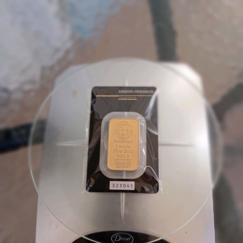 Gold bar gold Switzerland new