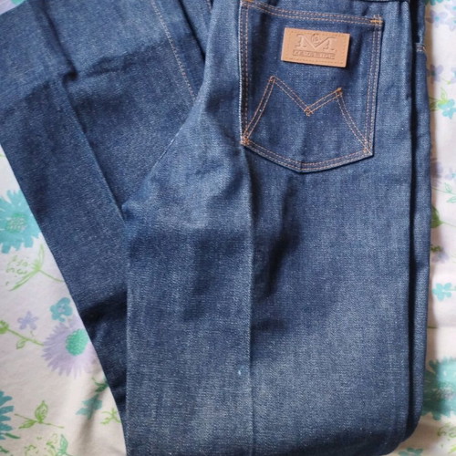 Maverick Vintage Pants new, bell-bottom, 100% cotton, with zipper