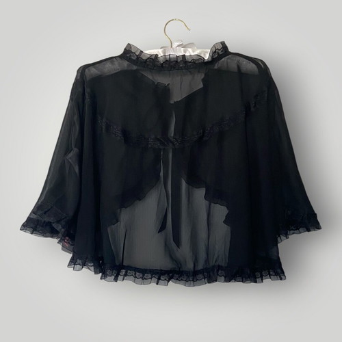 Goth cape new, black, one size