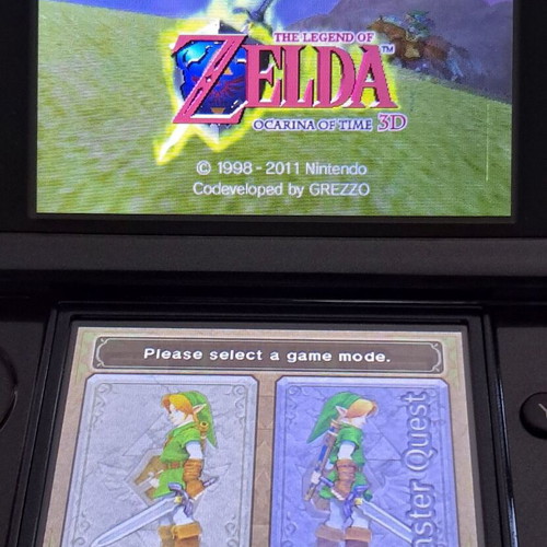 The Legend of Zelda: Ocarina of Time 3D Nintendo 3DS game like new