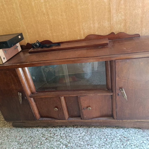 Sideboard used, old, dimensions 220x100x60