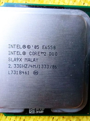 Refurbished επεξεργαστής Intel Core 2 Duo E6550 2.33GHz, Socket 775
