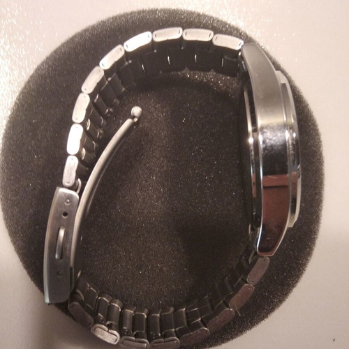 Casio Quartz Watch with Day Date, New, Black and Silver