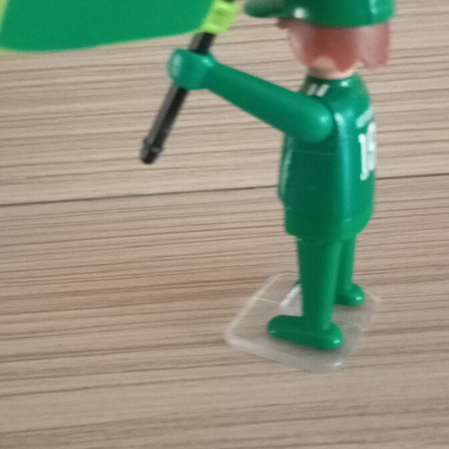 Playmobil Panathinaikos Football Fan Figure like new