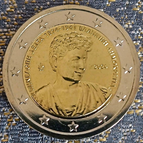 Penelope Delta 2€ Coin new, Numismatic Program 2024