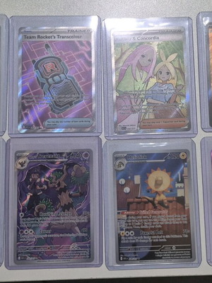 Pokemon Cards Full Art like new, sleeved and in toploaders