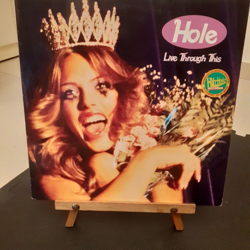 Hole Live Through This Vinyl LP, original first German pressing 1994