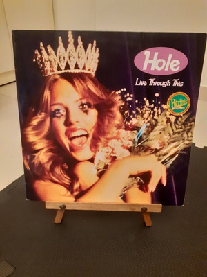 Hole Live Through This Vinyl LP, original first German pressing 1994
