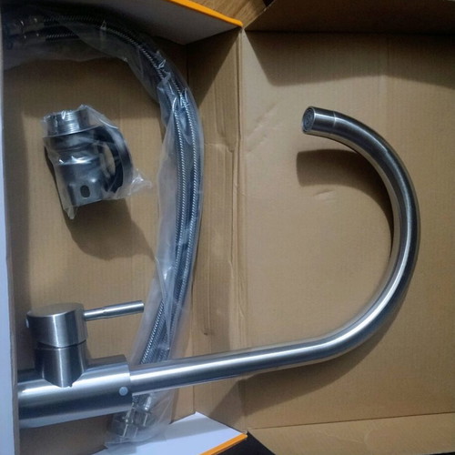 Kitchen faucet with high spout, new