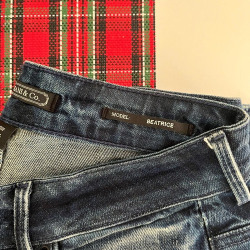 Staff Jeans No 27 women's distressed blue used