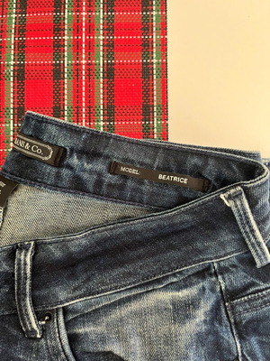 Staff Jeans No 27 women's distressed blue used