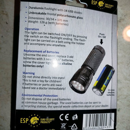 Magnum flashlight new