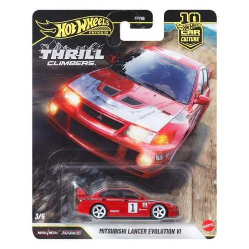 Hot Wheels Mitsubishi Lancer Evolution VI new