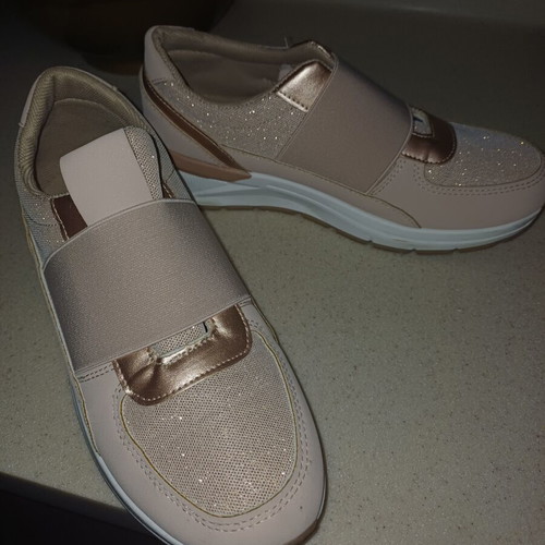 Sneakers γυναικεία νούμερο 38 σαν καινούργιο μπεζ