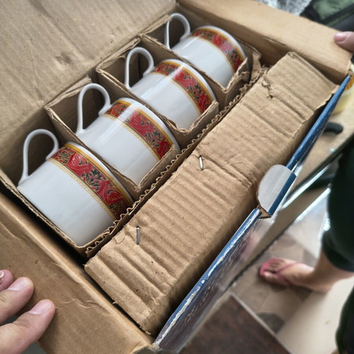 Porcelain dinner and coffee set, 20 pieces, giftset