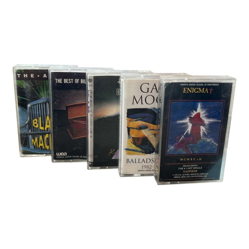 Cassette tapes used, pack of 15