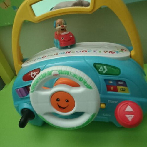 Fisher-Price Educational Steering Wheel used with Light and Sounds