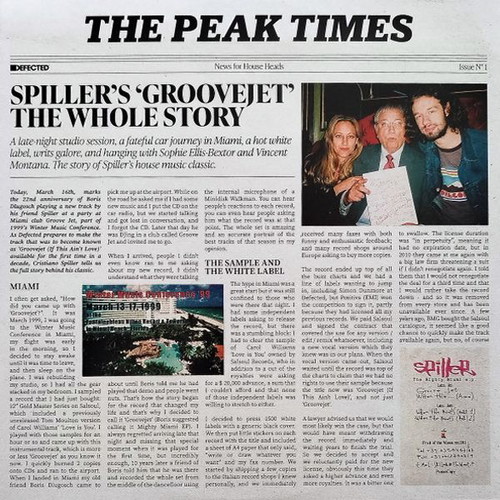 Spiller Groovejet (If This Ain't Love) vinyl record feat. Sophie Ellis-Bextor