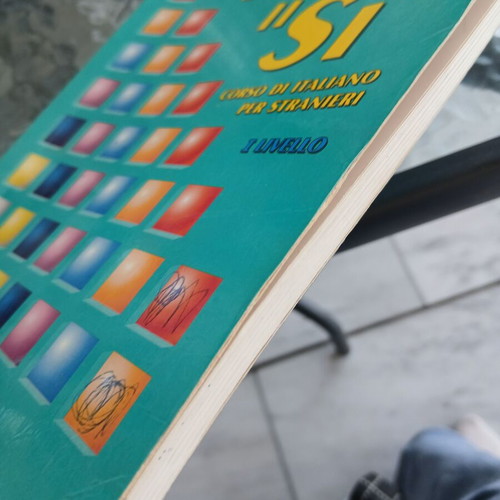 Il dolce "Si" book used, Italian language learning