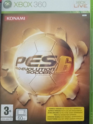 Pes 6 Xbox 360 used with booklet