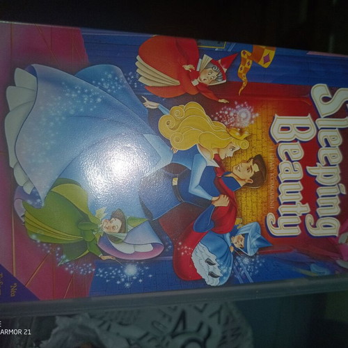Sleeping Beauty VHS used with subtitles