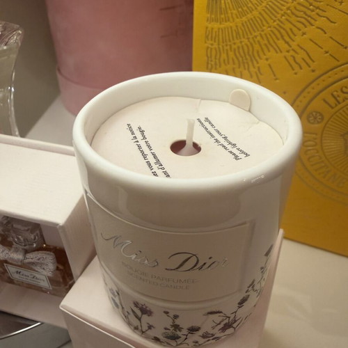 Miss Dior Candle and Miniature Set new, collectible
