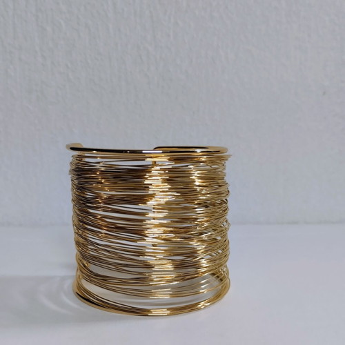 Zara cuff statement bracelet, gold