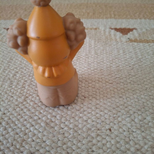 Antistress Clown Toy used with unfolding serpentines