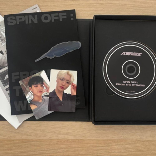 Spin Off From The Witness Ateez photobook and CD like new