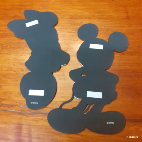 Disney Mickey and Minnie decorative foam figures new, set of 2