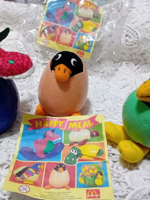 McDonalds Babies new 3 different baby animal figures