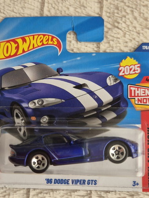 '96 Dodge Viper GTS Hot Wheels new, blue