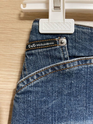 Dolce & Gabbana Μίνι Τζιν Σαν Καινούργιο, Μπλε, Μέγεθος M