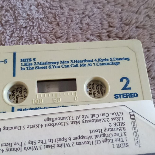 Hits 5 audio cassette