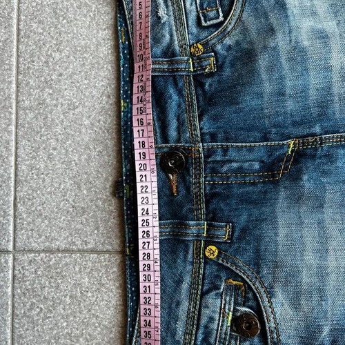 Y2K Mini Denim Skirt XS, Vintage Sicko19, Like New