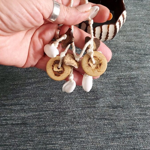 Handmade jewelry set new, necklace and bracelet with sea elements