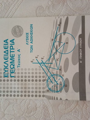 Geometry solutions book A Lyceum first volume new