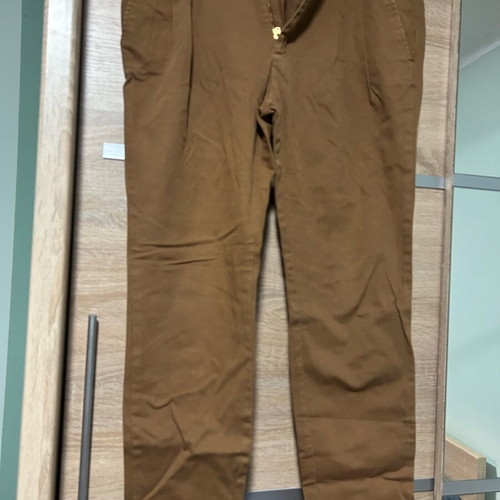 Stradivarius office pants brown like new, fitted size L
