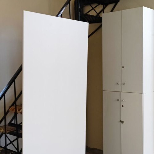 Wooden panels white like new, set of 4, 1.80m x 0.90m