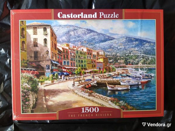  pazl PUZZLE CASTORLAND FRENCH RIVIERA 1500 PIECE PIECES